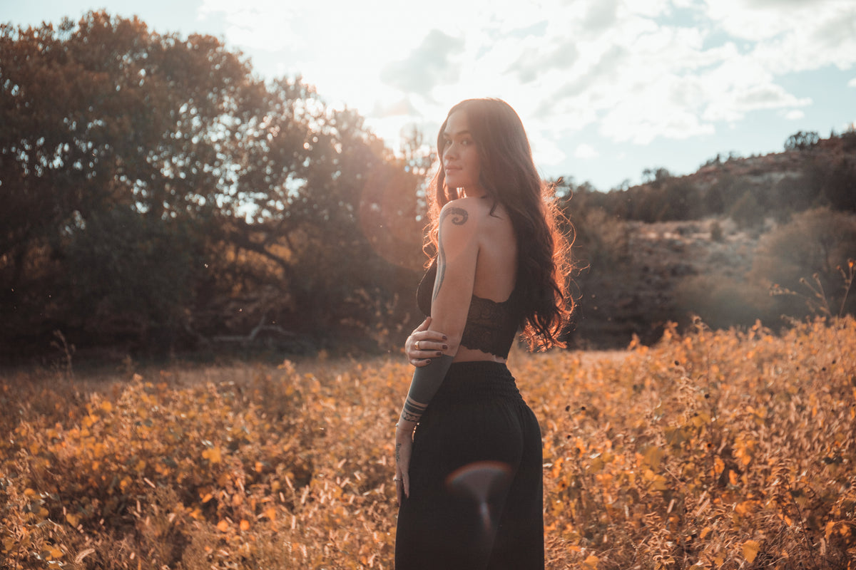 Woman with youthful skin