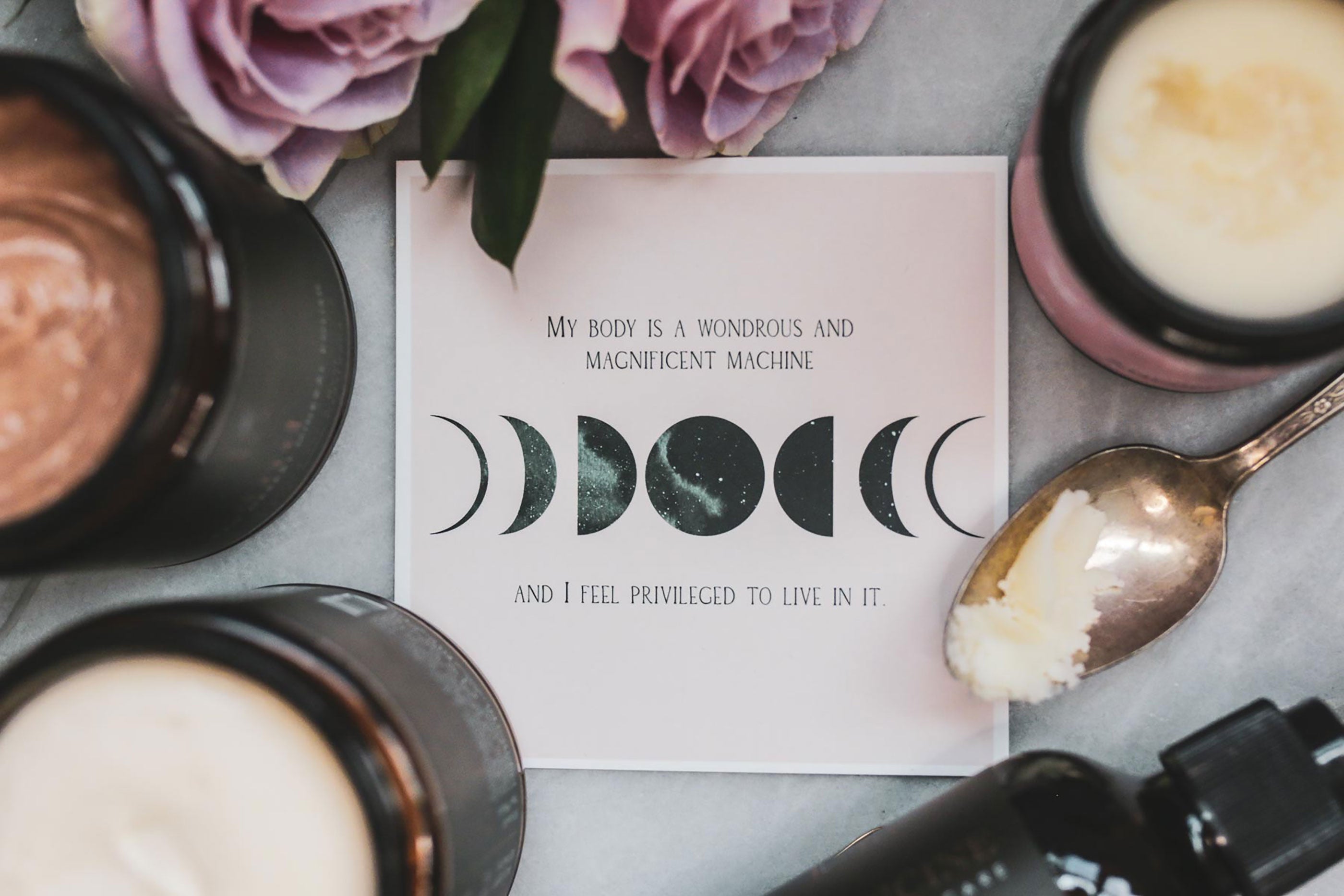 Loving Up Your Body with Positive Affirmations